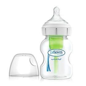 Bild på Dr Brown Wide-Neck Options Nappflaska 150 ml 2-pack