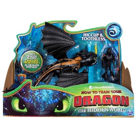 Bild på Draktränaren Hiccup och Toothless