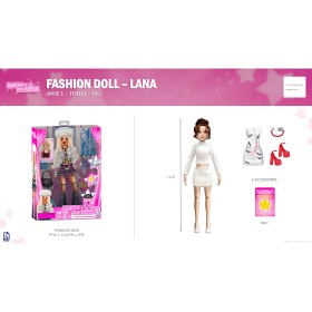Bild på DRESS TO IMPRESS - Fashion Doll Lana