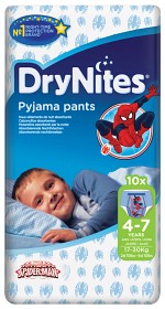 Bild på DryNites Nattbyxor Pojkar 4-7 år 10 st