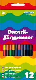 Bild på Kärnan Duofärgpennor 12-pack