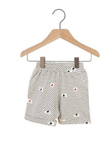 Bild på ebbe Aron Mjuka shorts Vågor (Blå)