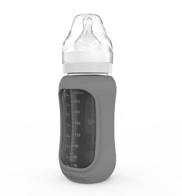 Bild på Eco Viking Nappflaska Glas 240ml (Grå)