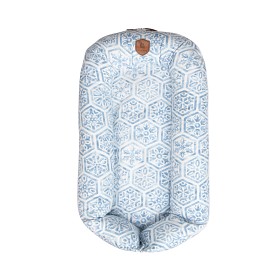 Bild på EcoViking Organic Babynest (Ljusblå)