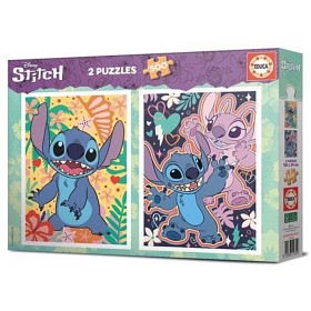 Bild på Educa Disney Stitch Pussel (2x500-bitar)