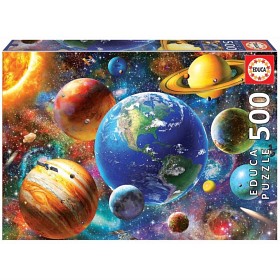 Bild på Educa Pussel Solarsystem (500-bitar)