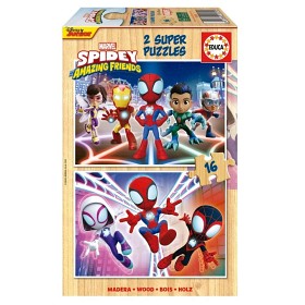 Bild på Educa Spidey & His Amazing Friends Pussel (2 x 16-bitar)