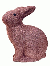 Bild på Egmont Kaninlampa (Glitter Rosa)
