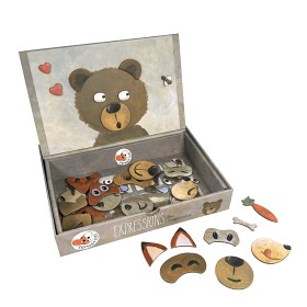 Bild på Egmont Toys Magnetiskt Spel Uttryck Björn