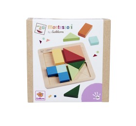 Bild på Eichhorn Montessori Pussel i olika former