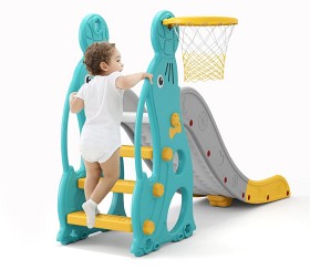 Bild på EliteToys Kids Zone Rutschkana Grön