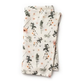 Bild på Elodie Bamboo Muslinfilt Meadow Blossom (Vit)