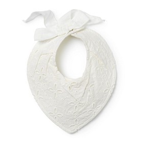 Bild på Elodie DryBib Embroidery Anglais (Vit)