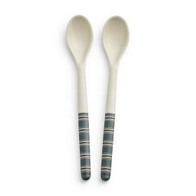 Bild på Elodie Matningssked Bambu 2-pack  (Sandy Stripe)