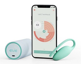 Bild på Elvie Trainer appstyrd kniptränare