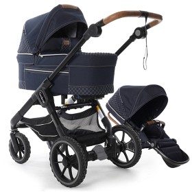 Bild på Emmaljunga NXT90 De Luxe Duovagn 2022 (Scandinavian Blue 3.0)