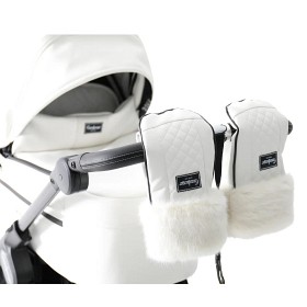 Bild på Emmaljunga Winter Gloves (White Leatherette)