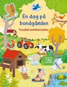 Bild på En Dag På Bondgården Pysselbok Med Klistermärken