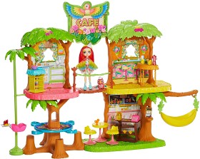 Bild på Enchantimals Junglewood Cafe & Peeki Parrot-docka