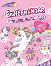 Bild på Enhörningar Pyssla, klistra och bygg
