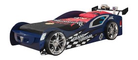 Bild på Vipack Bilsäng Grand Turismo 90x200 cm (Blå)