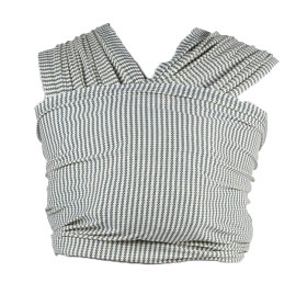 Bild på Ergobaby Aura Bärsjal (Navy Gingham Stripe)