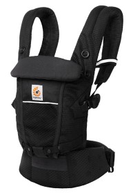 Bild på Ergobaby Adapt Soft Flex Mesh Bärsele (Onyx Black)