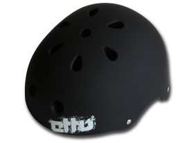Bild på Etto Cykelhjälm Psycho kid (black stencil)