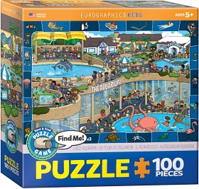 Bild på Eurographics Pussel Crazy Aquarium 100-bitar