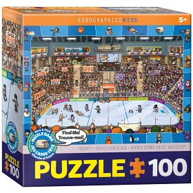 Bild på Eurographics Pussel Spot & Find Hockey 100-bitar