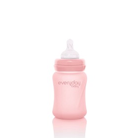 Bild på Everyday Baby Nappflaska Glas Healthy + 150 ml (Rose Pink)