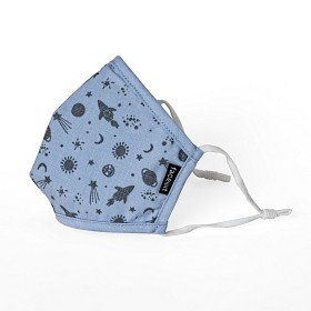 Bild på FaceIt Munskydd Blue Space 1-pack (Blå)