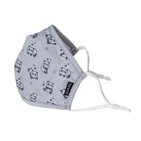 Bild på FaceIt Munskydd Stone Panda 1-pack (Grå)
