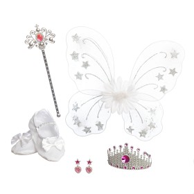 Bild på Fairy Princess utklädnad med vingar och tillbehör
