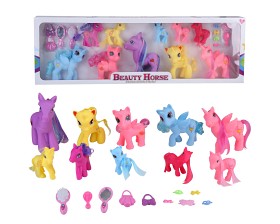 Bild på Fantasihästar med tillbehör 10-pack