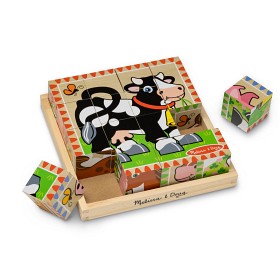 Bild på Melissa & Doug Kubpussel Bondgård