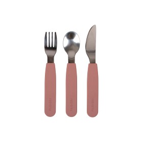 Bild på Filibabba Bestickset Silikon (Rosa)