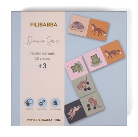 Bild på Filibabba Domino Spel (Nordiska Djur)