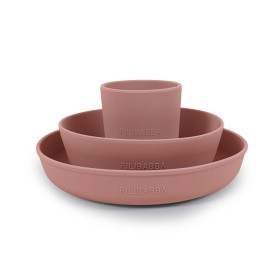 Bild på Filibabba Matservis Silikon (Rosa)