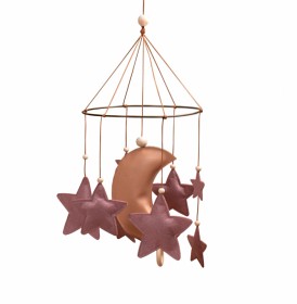 Bild på Filibabba Mobil Moonlight (Dusty Rose)