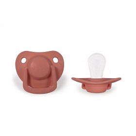 Bild på Filibabba Napp Silikon 2-pack 0-6m (Coral)
