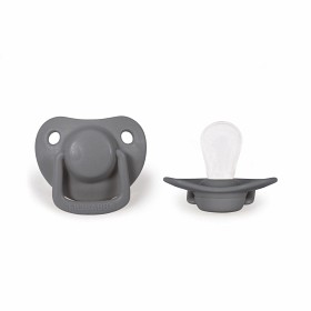 Bild på Filibabba Napp Silikon 2-pack 0-6m (Dark Grey)