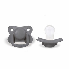Bild på Filibabba Napp Silikon 2-pack 6+m (Dark Grey)