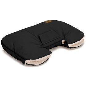 Bild på Fillikid handmuff Kalix Teddy (Svart)