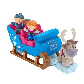 Bild på Fisher Price - Little People Disney Frozen Kristoffers släde