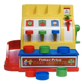 Bild på Fisher Price Kassamaskin (Retro)