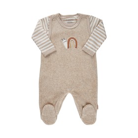Bild på Fixoni Body Långärmad Romper (Sand Melange) Beige