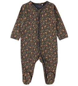 Bild på Fixoni Pyjamas med fötter (Brun)