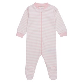 Bild på Fixoni Pyjamas med fötter (Ljusrosa/Vit)