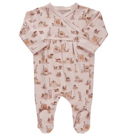 Bild på Fixoni Pyjamas med fötter (Rosa)